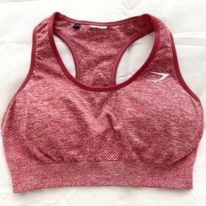 GYMSHARK Vital seamless sports bra (Pink marl)